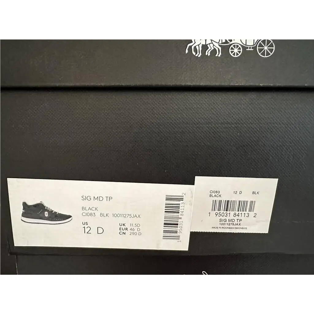 Coach shoes - Black 8