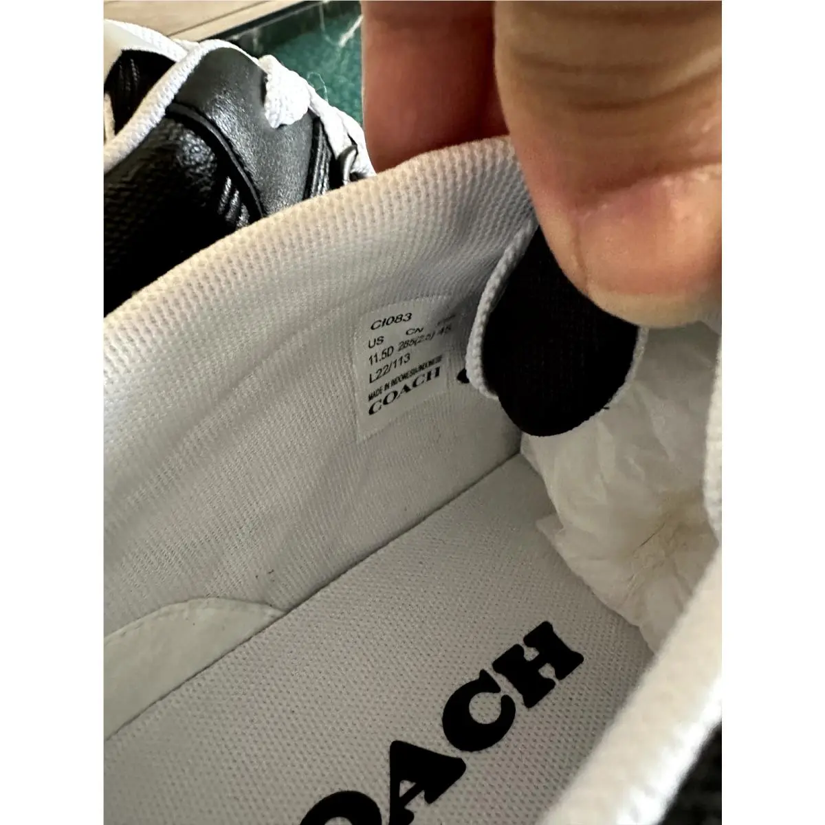 Coach shoes - Black 6