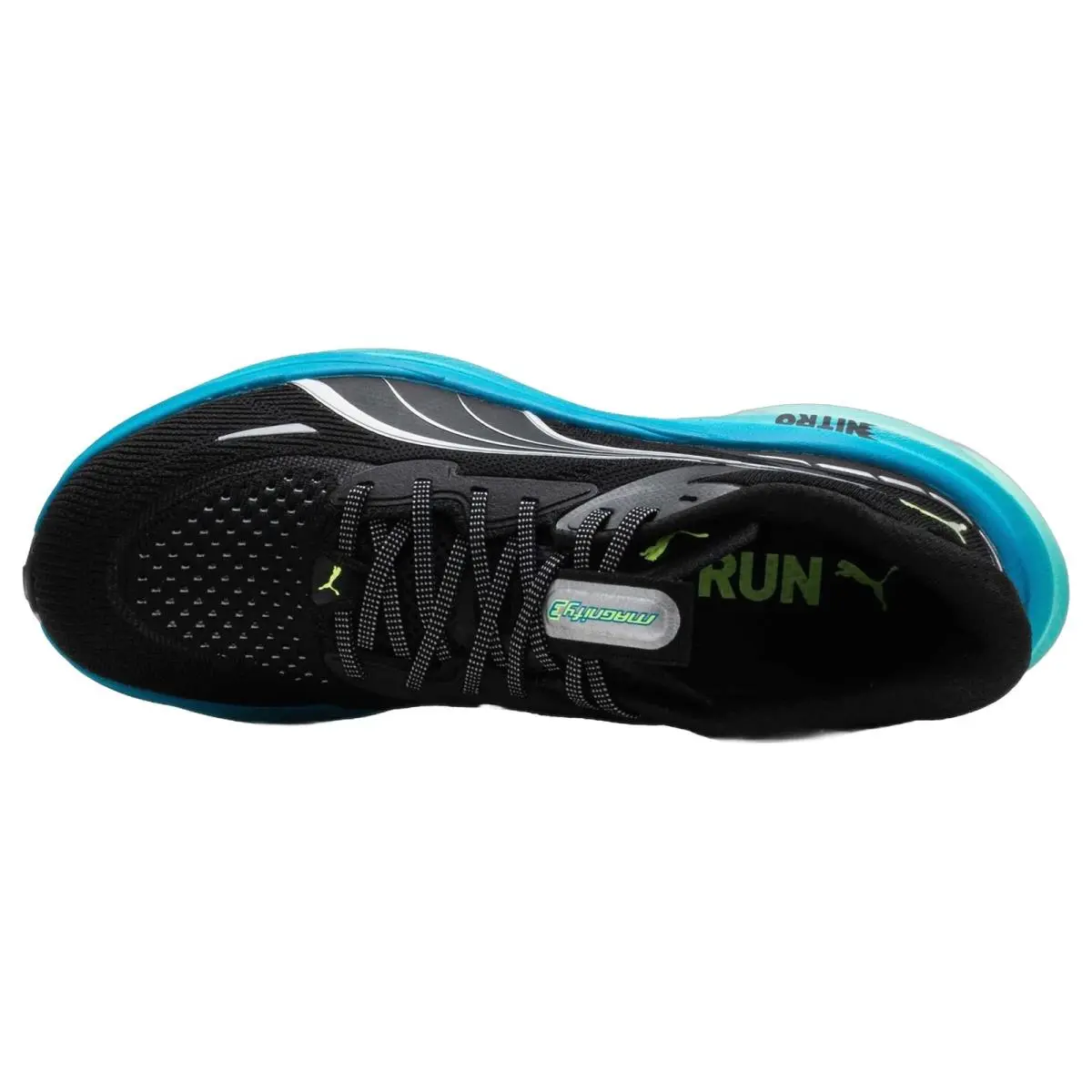 Puma shoes - Magnify Nitro 3 - Magnify Nitro - 31104606 - Puma Black/Speed Blue 8