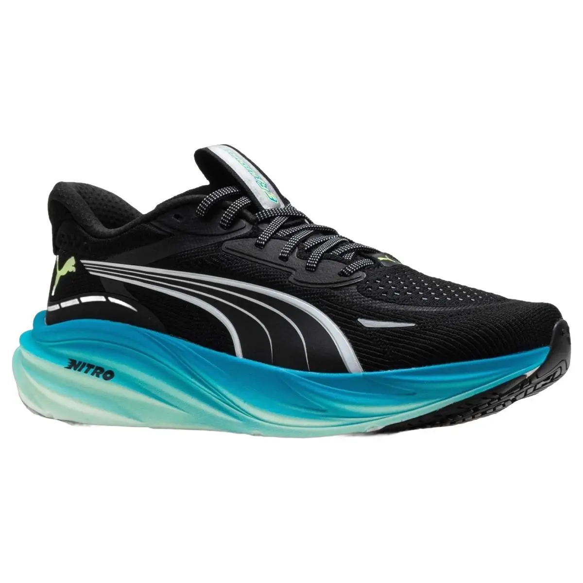 Puma shoes - Magnify Nitro 3 - Magnify Nitro - 31104606 - Puma Black/Speed Blue 10
