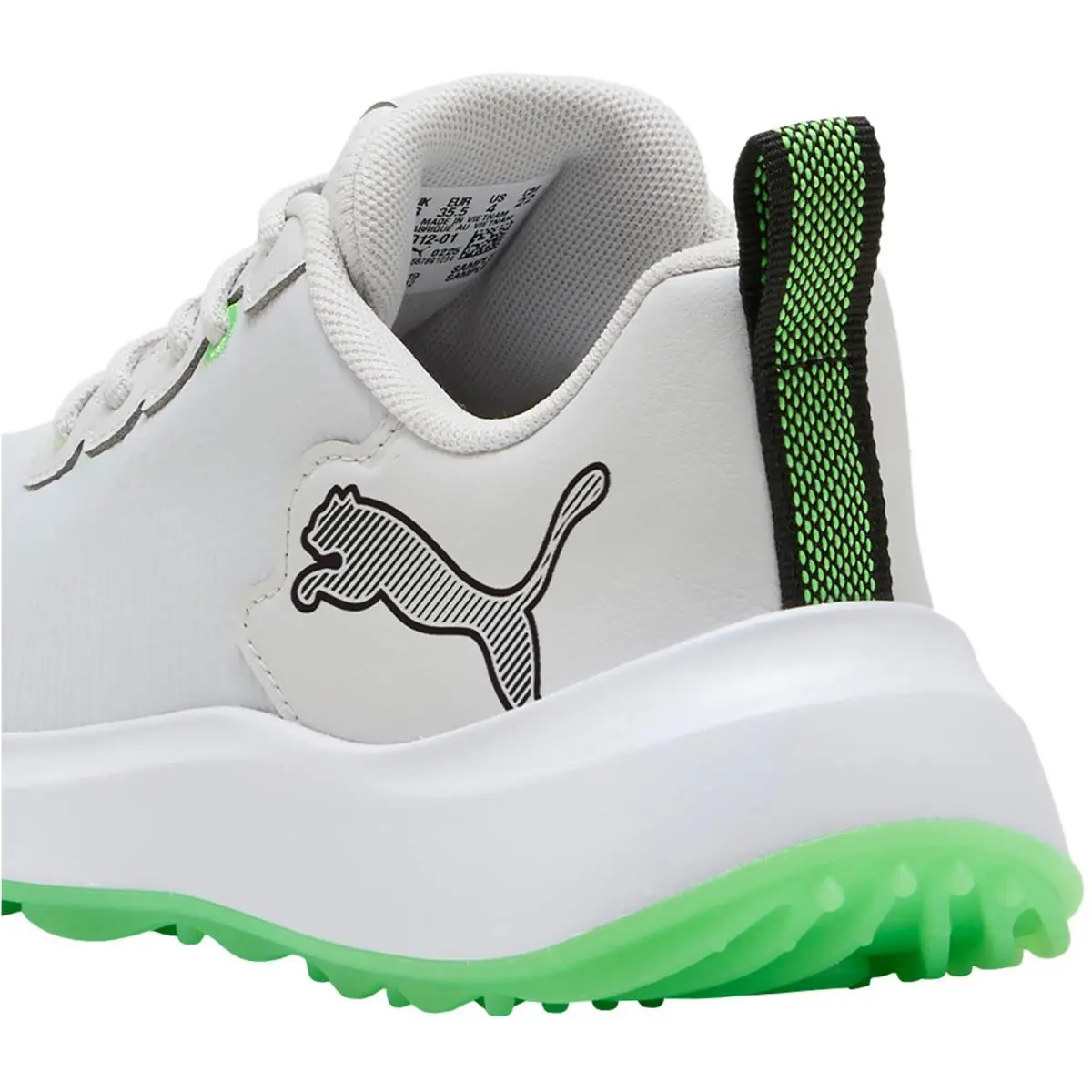 Puma shoes - Gruve - Gruve - Feather Gray/Puma White/Fluro Green 16