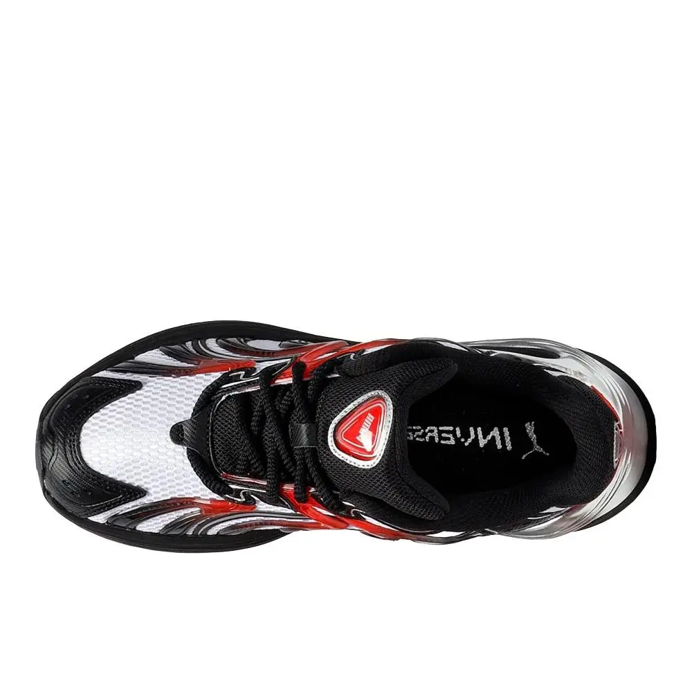 Puma shoes - PUMA Inverse Pumatechx Lace Up - 40526301 - Black, Red, Silver, White 2