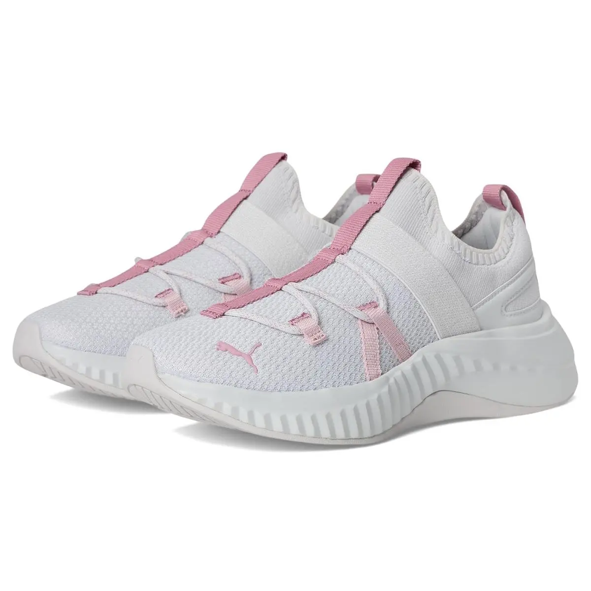 Puma shoes - Feather Gray/Poised Pink/Mauve Mist 6