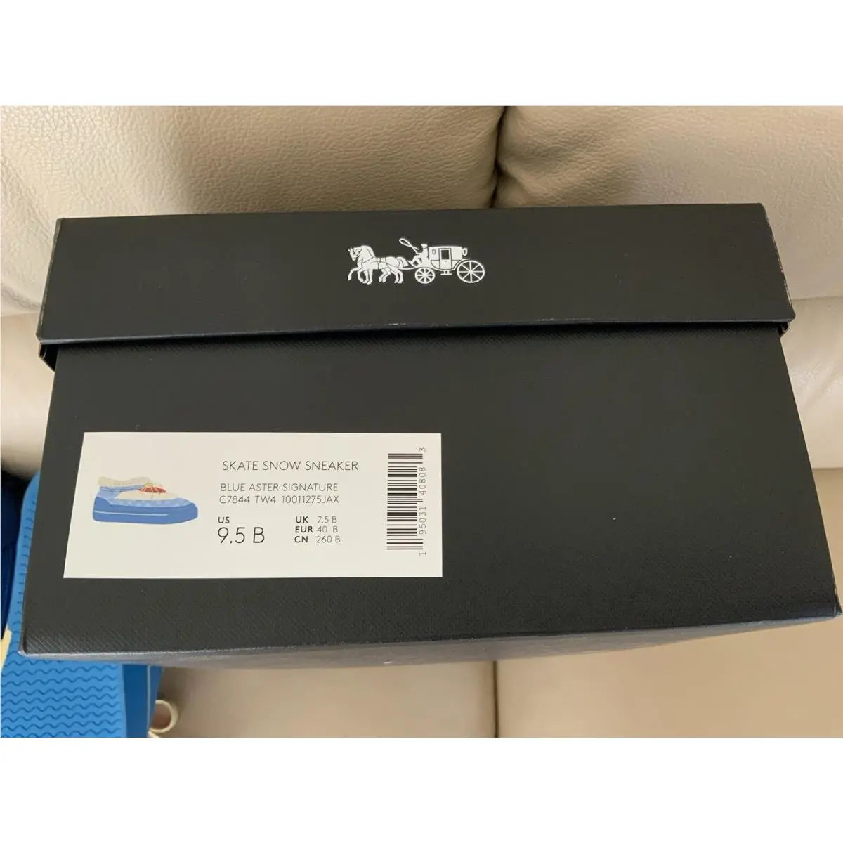 Coach shoes - Coach Citysole - Citysole - Eur40 - Blue (UPC: 195031408083) 2