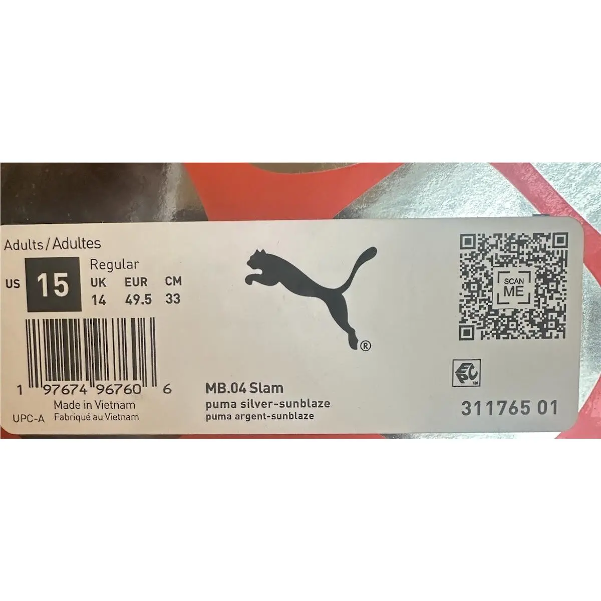 Puma shoes - PUMA MB 04 - 311765-01 - Red 5
