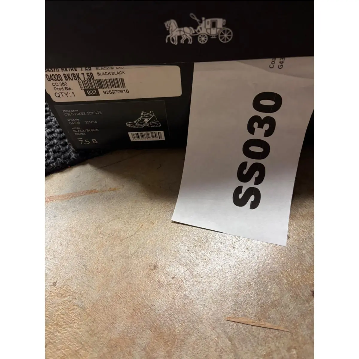 Coach shoes - Hiker - Hiker - Black 7