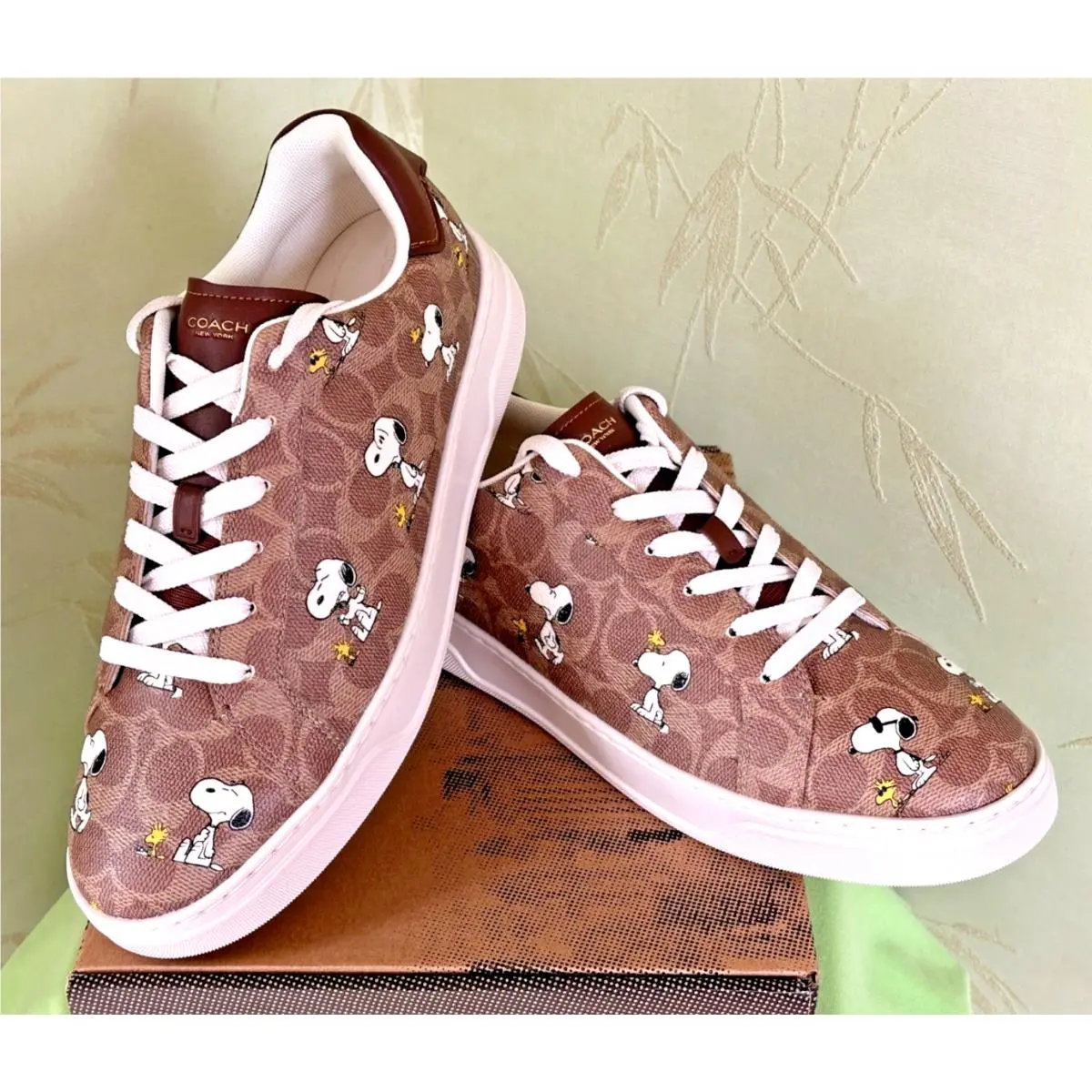 Coach shoes - HIGH LINE SNEAKERS - HIGH LINE SNEAKERS - TAN/MULTI 1