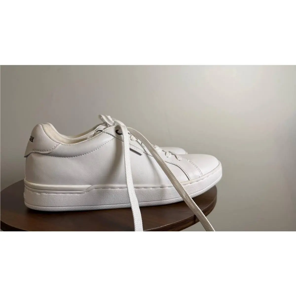 Coach shoes - Lowline Lace-Up Low-Top Sneakers - Lowline Sneakers - White 6