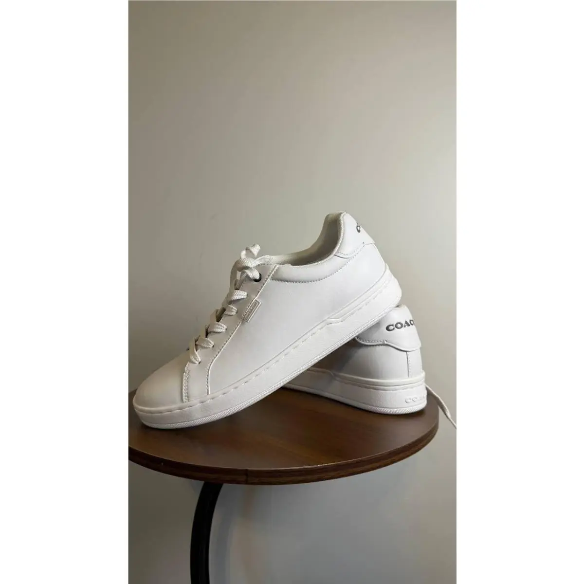 Coach shoes - Lowline Lace-Up Low-Top Sneakers - Lowline Sneakers - White 7