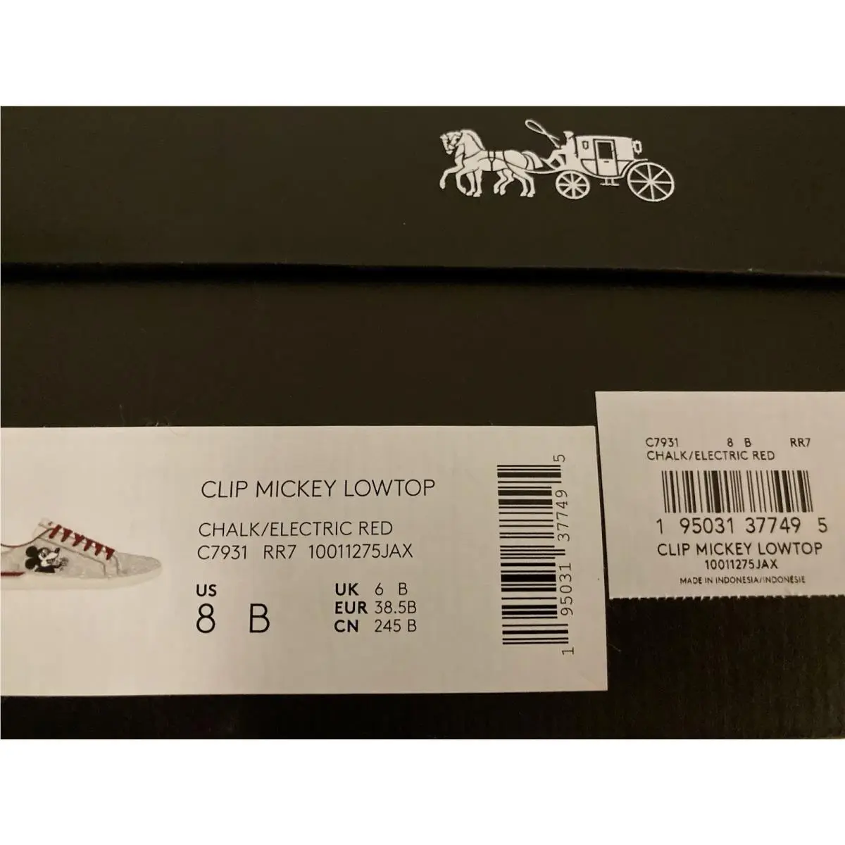 Coach shoes - Coach DISNEY MICKEY MOUSE - DISNEY MICKEY MOUSE - Multicolor (UPC: 195031377495) 8