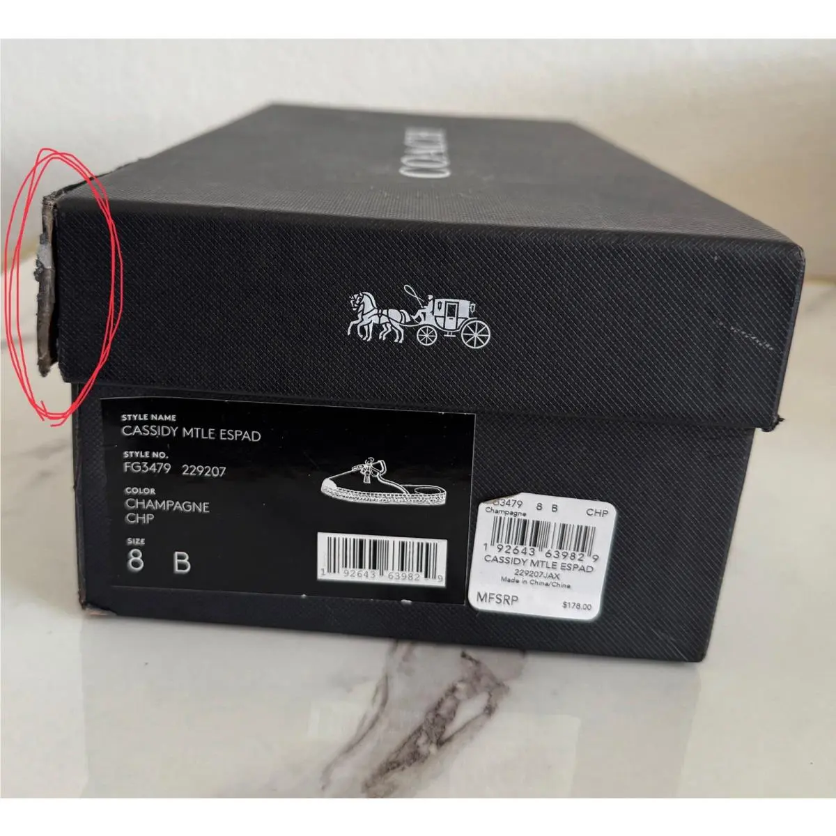 Coach shoes - Coach Cassidy Mtle Espad - Cassidy Mtle Espad - Gold (UPC: 0192643639829) 11
