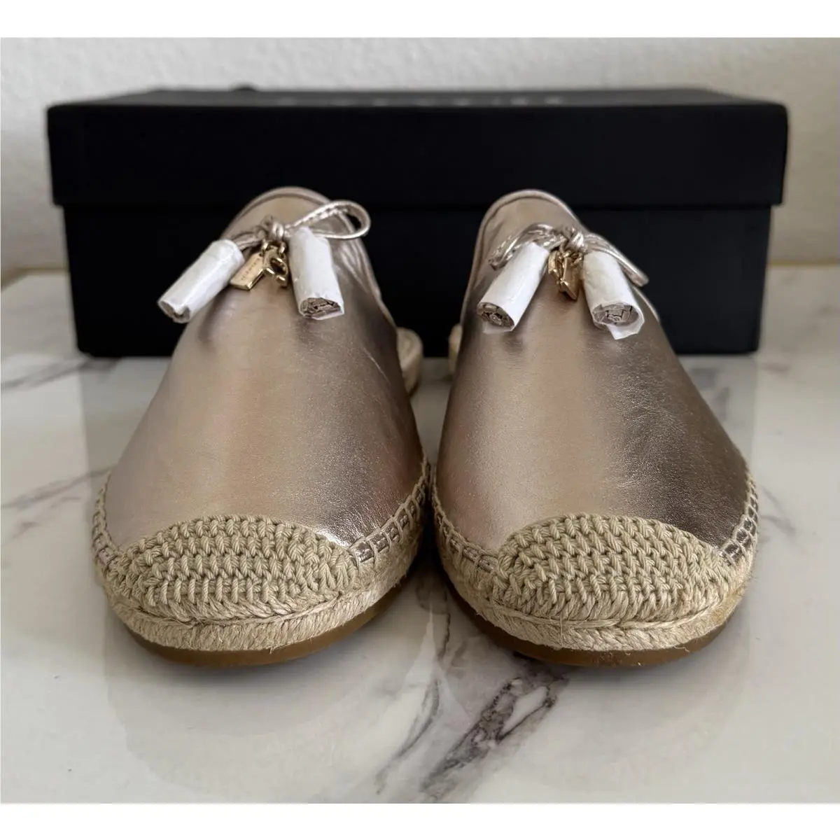 Coach shoes - Coach Cassidy Mtle Espad - Cassidy Mtle Espad - Gold (UPC: 0192643639829) 6