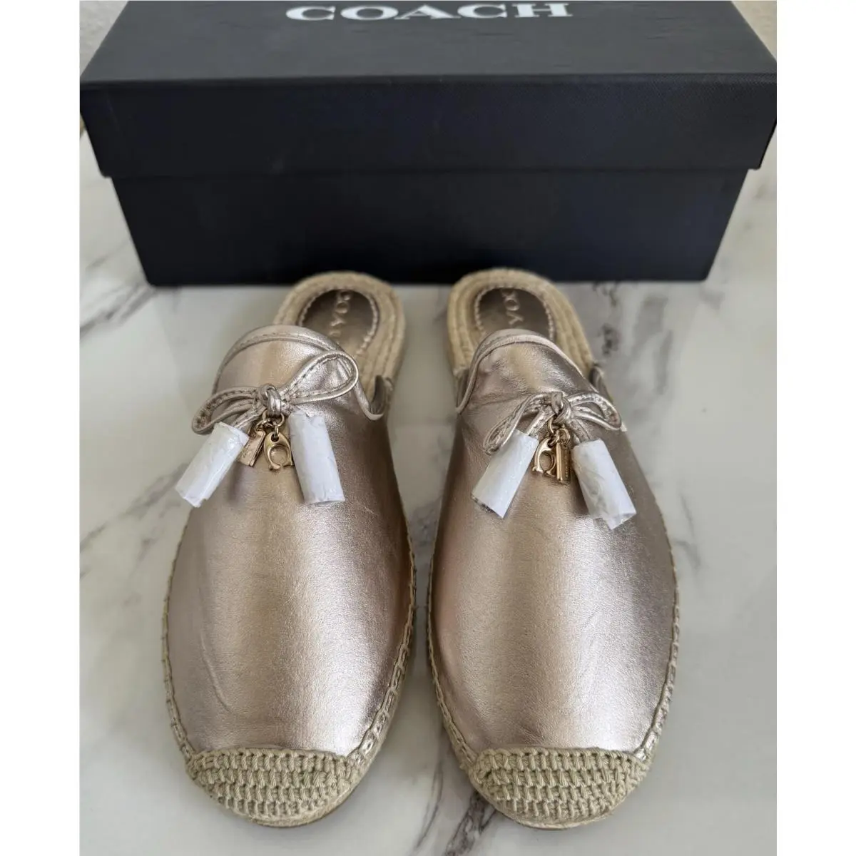Coach shoes - Coach Cassidy Mtle Espad - Cassidy Mtle Espad - Gold (UPC: 0192643639829) 1