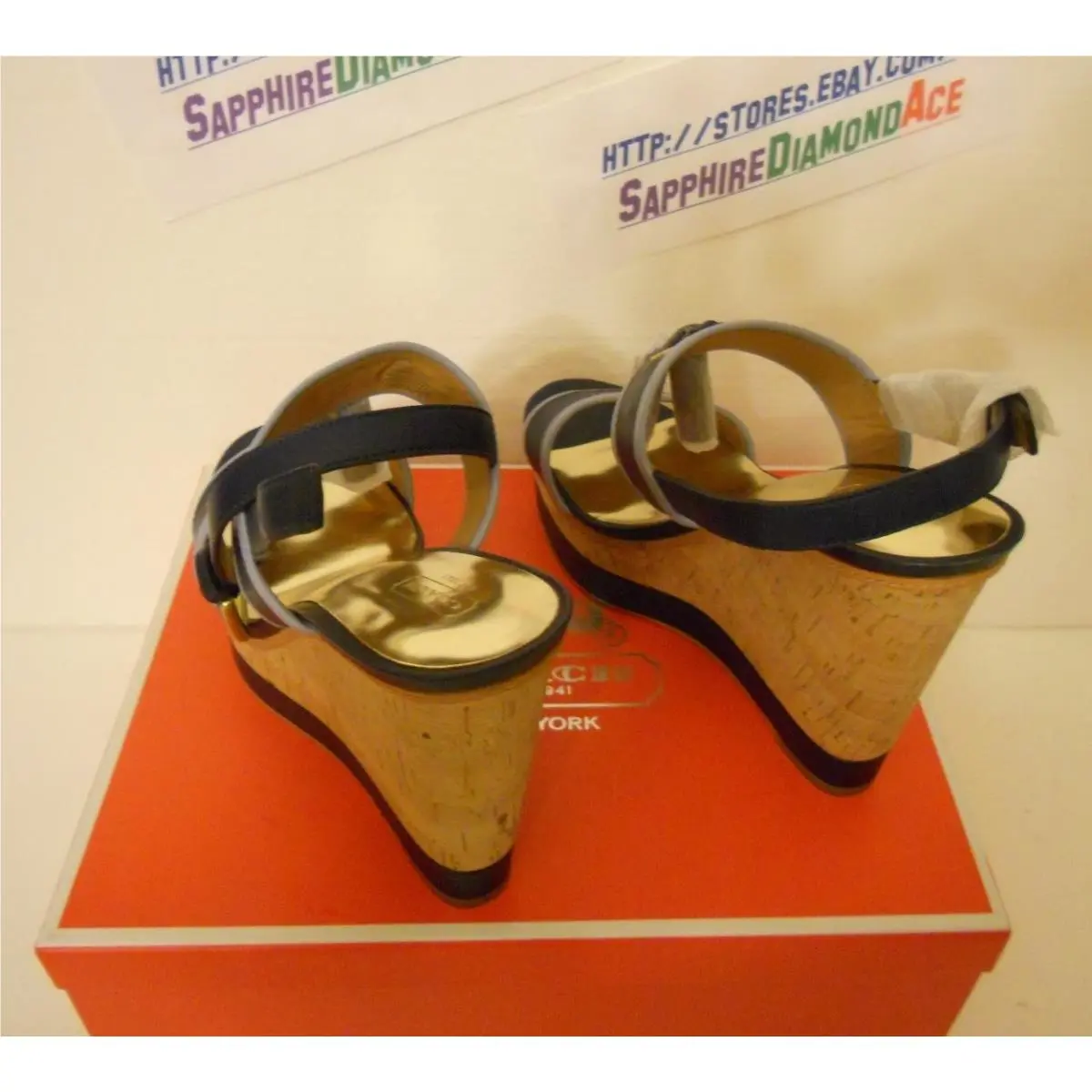 Coach shoes - Navy Chambray 1