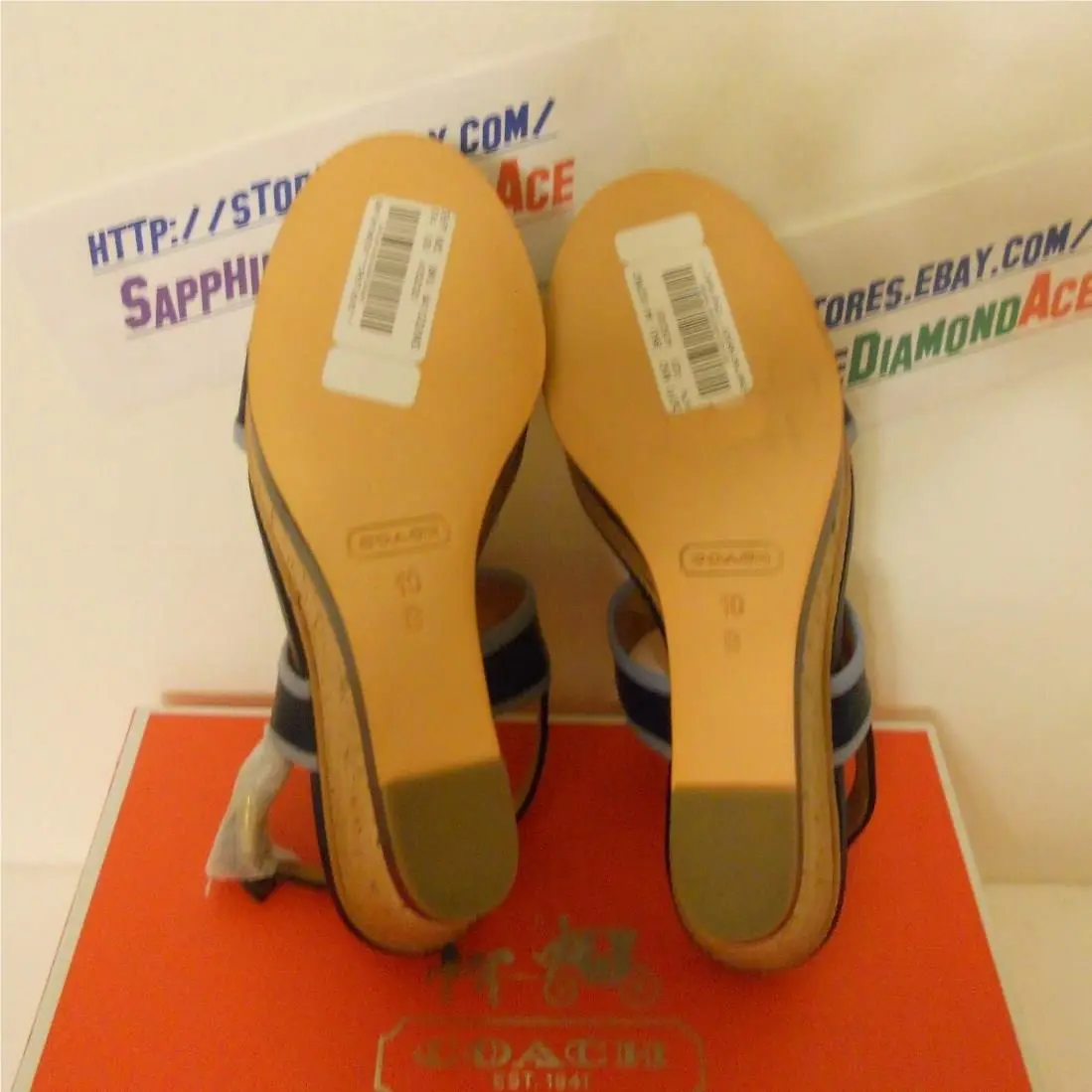 Coach shoes - Navy Chambray 2