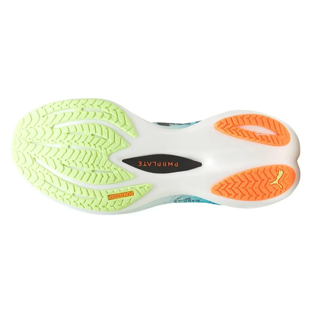 Puma shoes - PUMA Deviate Nitro 3 Marathon Series Running - 31019601 - Blue (UPC: 197670408660) 3