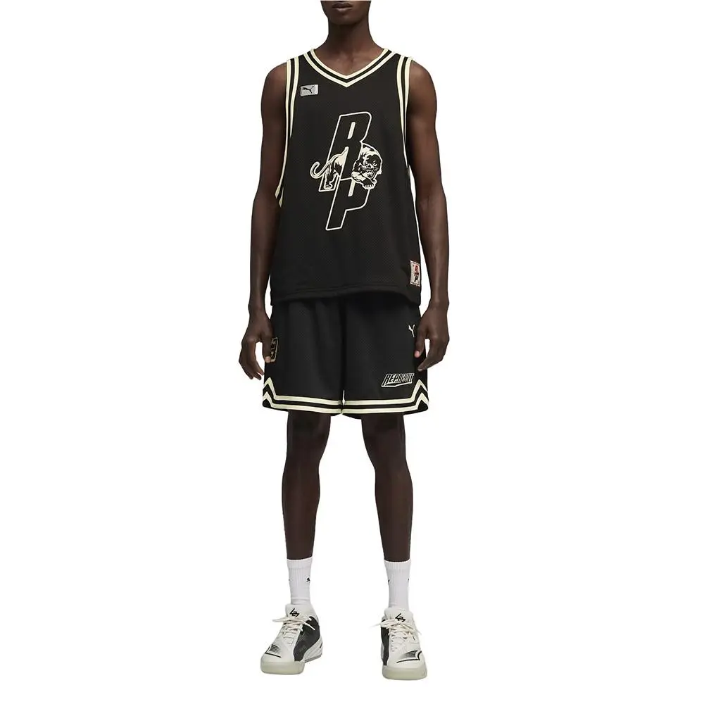 Puma clothing - PUMA  X Represent Jersey - Represent Jersey - 63580401 - Black (UPC: 199259442638) 3