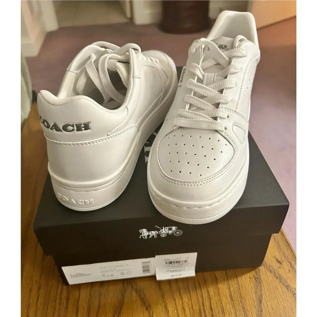 Coach shoes - COACH Clip Court - Clip Court - White 6