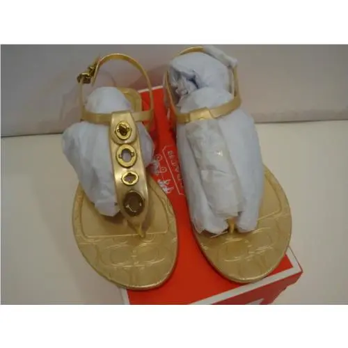 Coach shoes - Thong - Thong - Gold (UPC: 887180147714) 2