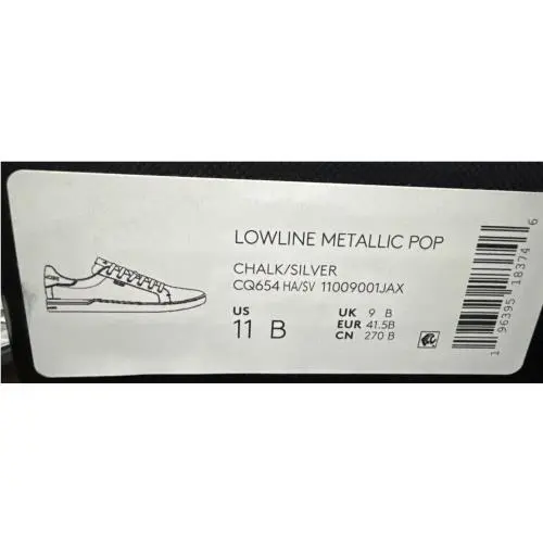 Coach shoes - Coach Lowline - Lowline - Chalk/Silver 5