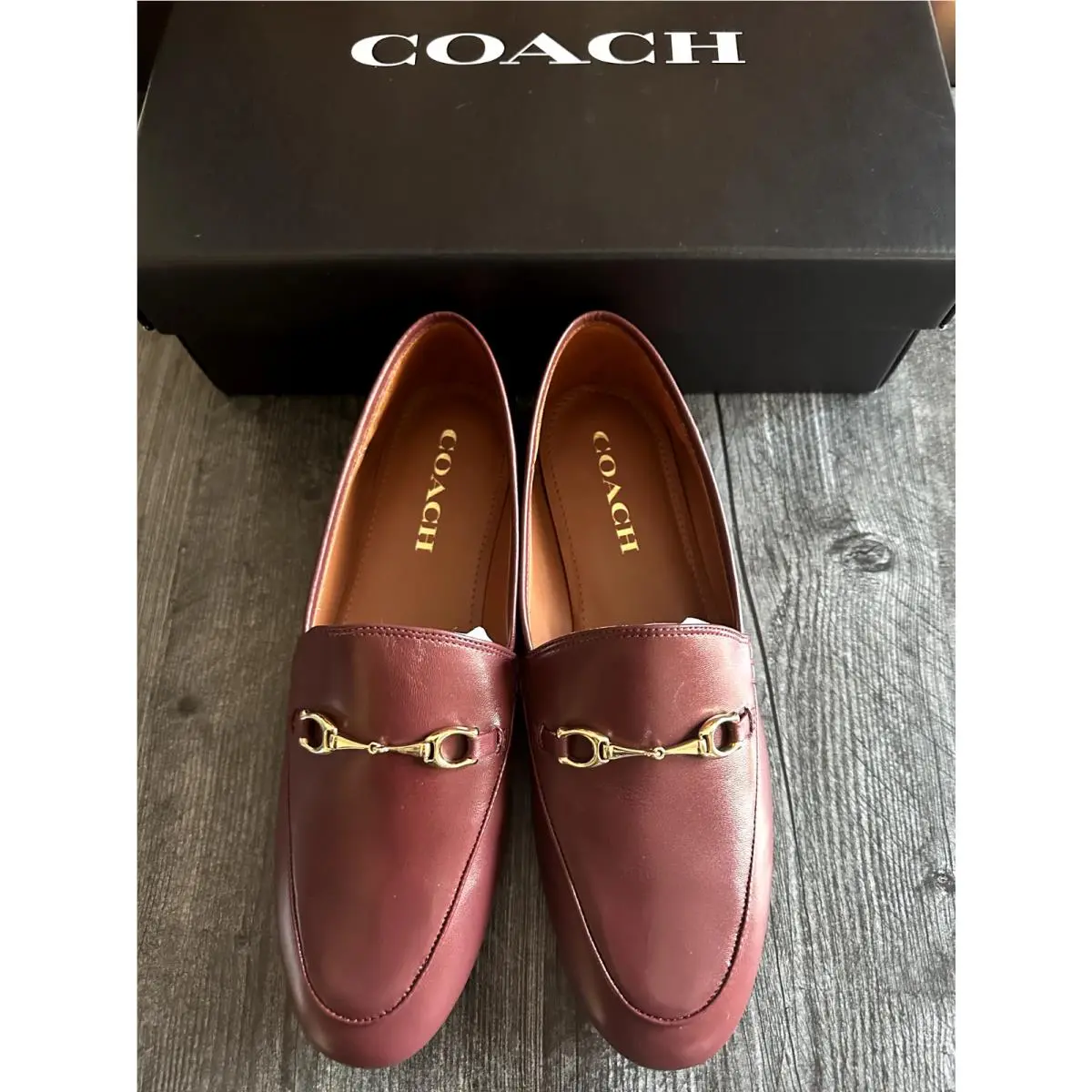 Coach shoes - WINE 2