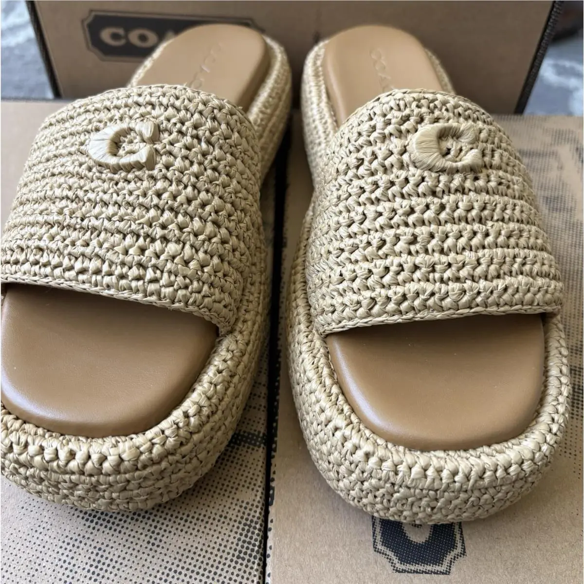 Coach shoes - Beige 1
