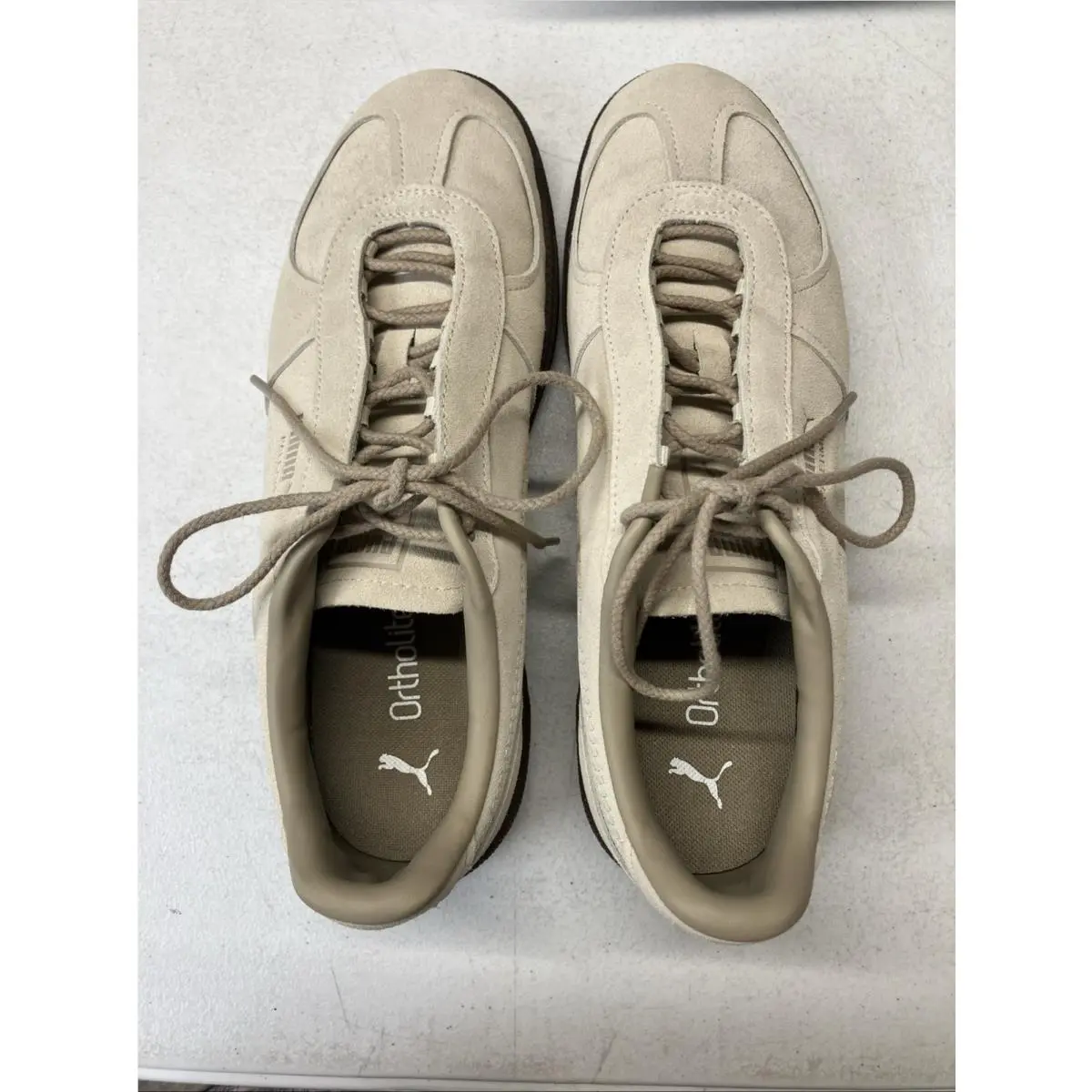 Puma shoes - PUMA Palermo - Palermo - 403262-02 - Alpine Snow/ Chestnut Brown 2