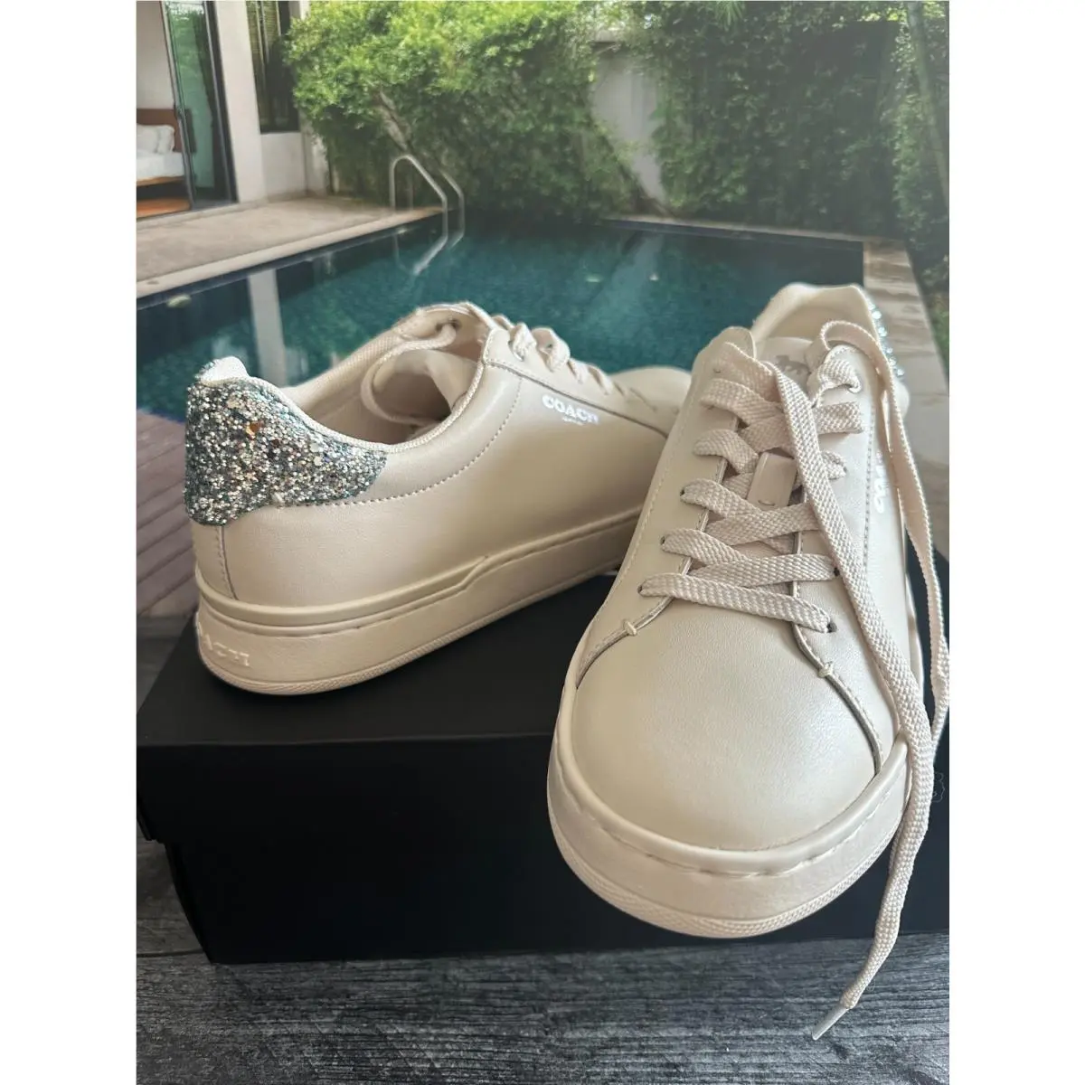 Coach shoes - Coach Clip - Clip - pvc/White 0