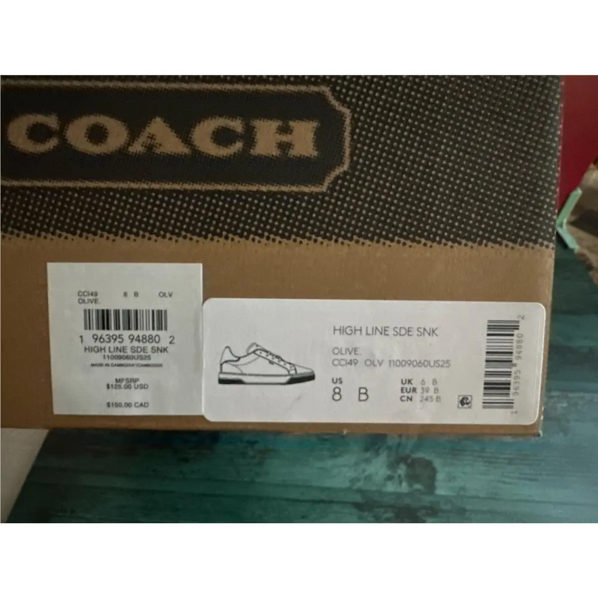 Coach shoes - Coach Ellis - Ellis - OLIVE 3