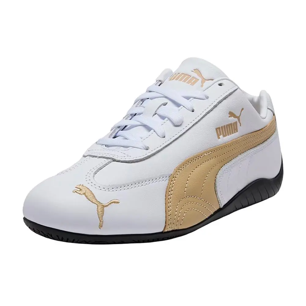 Puma shoes - PUMA Speedcat Leather Lace Up - 40357401 - White (UPC: 197674403265) 0