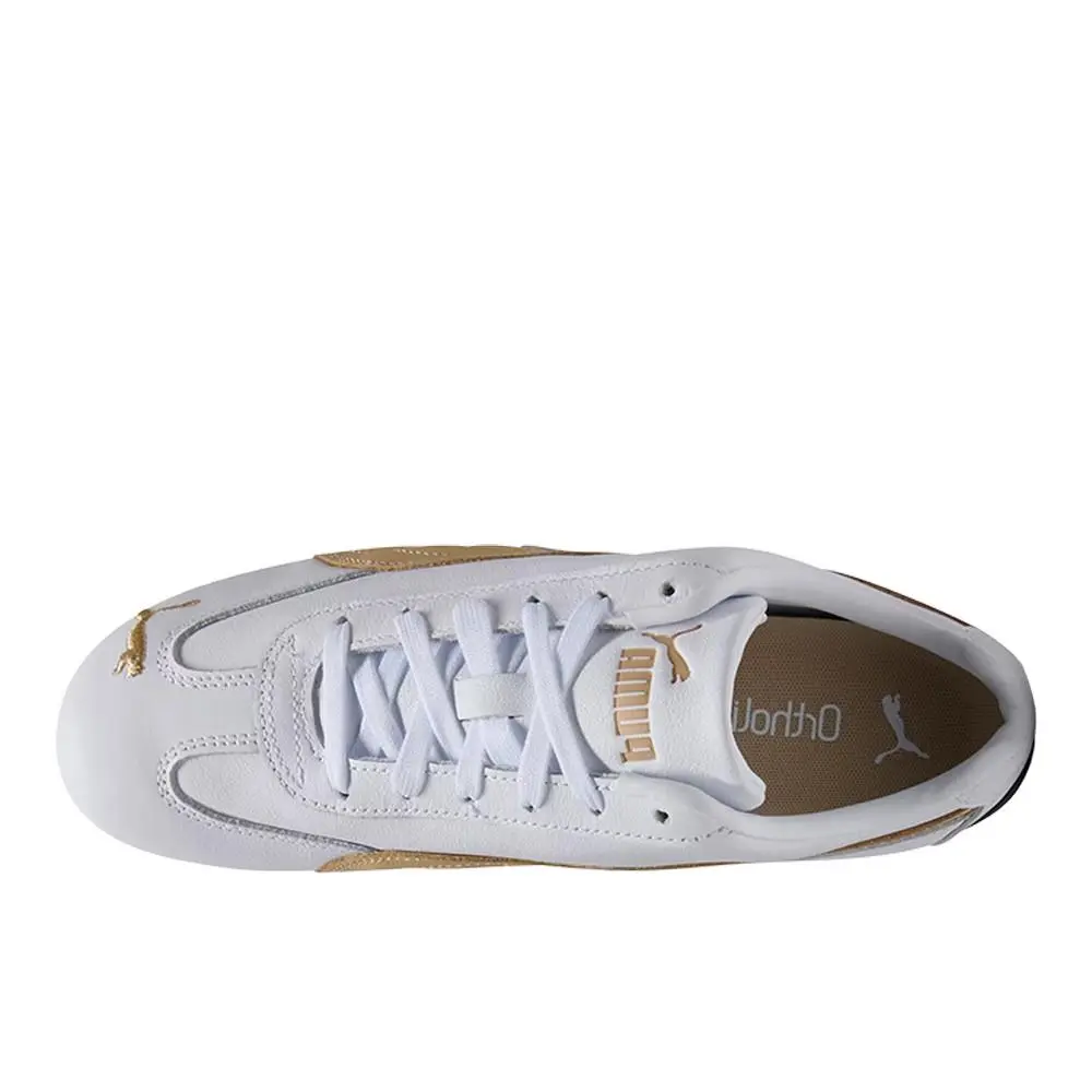 Puma shoes - PUMA Speedcat Leather Lace Up - 40357401 - White (UPC: 197674403265) 2