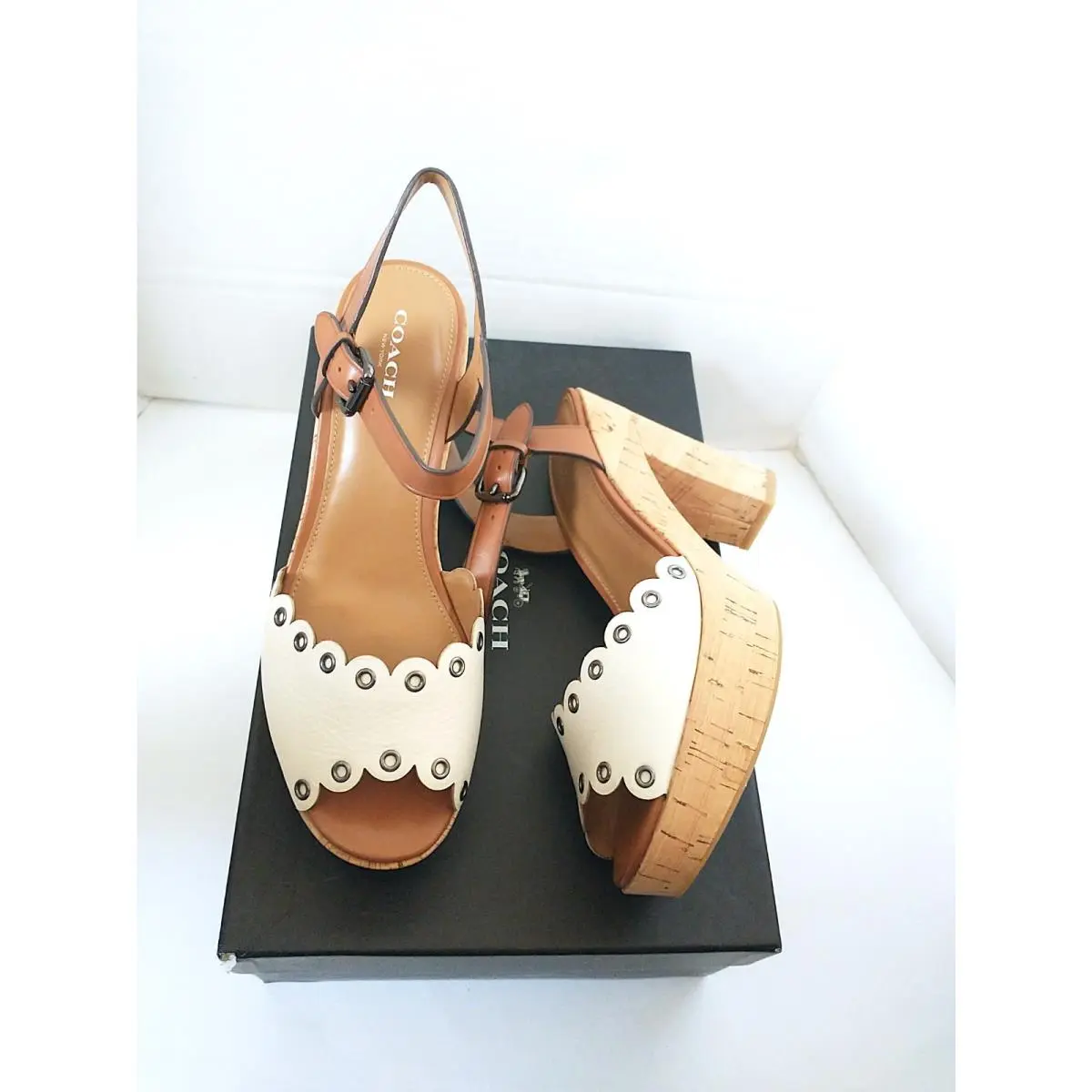 Coach shoes - Chalk/Saddle (UPC: 0889655414055) 5
