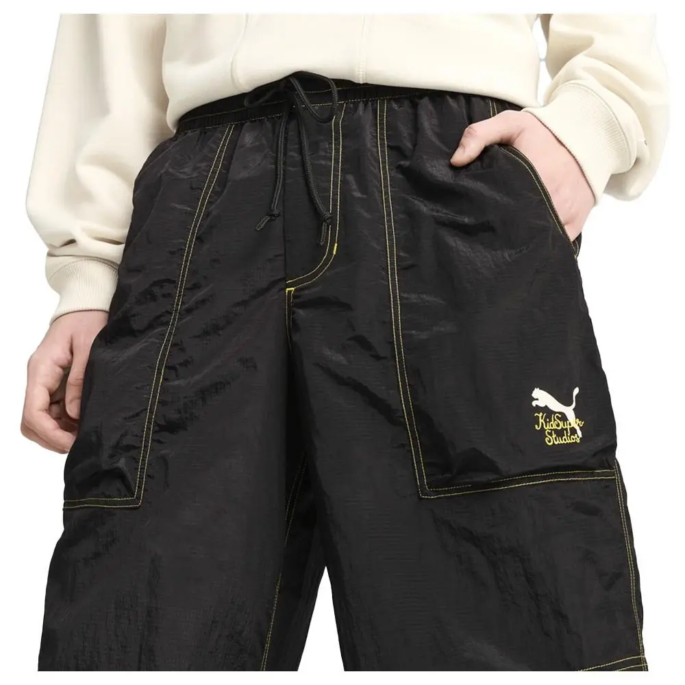 Puma clothing - PUMA  X Kidsuper Drawstring Pants - 62951501 - Black (UPC: 197673582220) 3