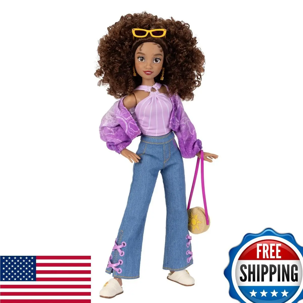 Disney Ily 4ever Rapunzel 11.5 Doll with 13 Points of Articulation 2 Outfits