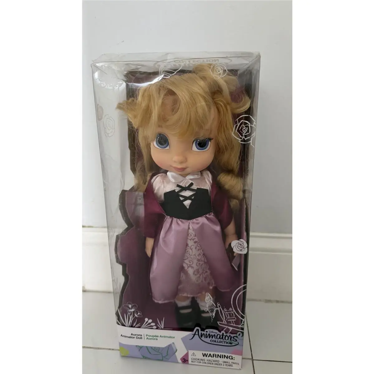 Disney Animators Collection Princess Aurora Doll Sleeping Beauty 16”
