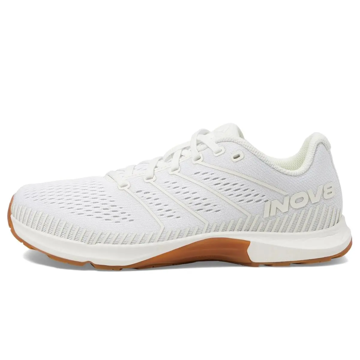 inov-8 shoes - White/Gum 8