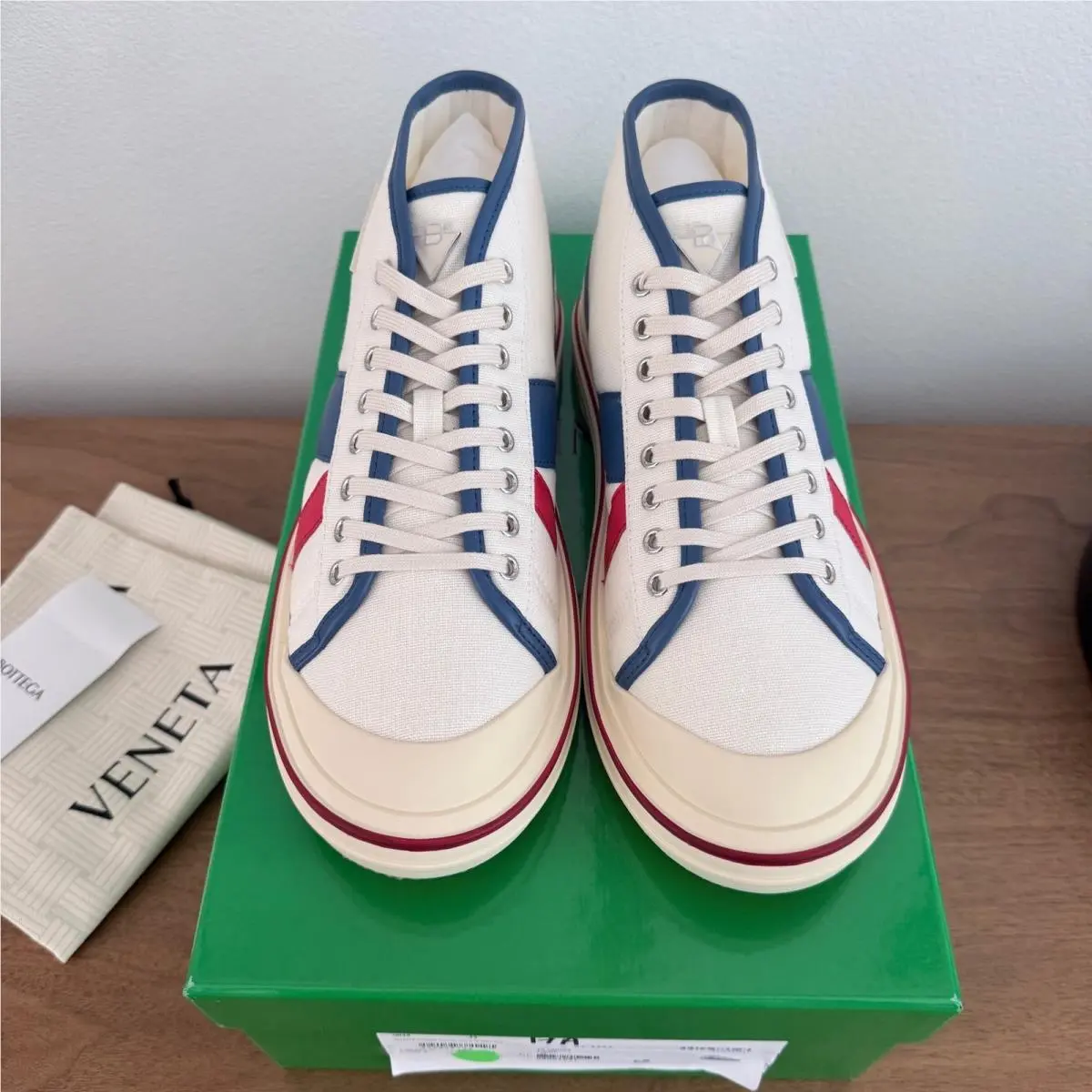 Bottega Veneta shoes - Summer Canvas High Top - Summer Canvas High Top - White 15