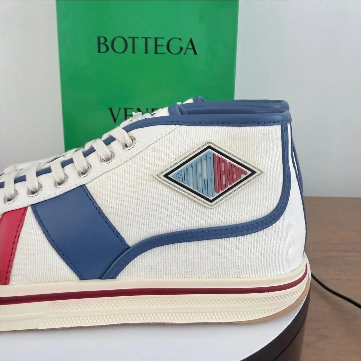 Bottega Veneta shoes - Summer Canvas High Top - Summer Canvas High Top - White 6