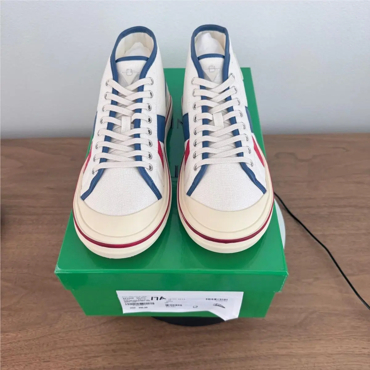 Bottega Veneta shoes - Summer Canvas High Top - Summer Canvas High Top - White 14