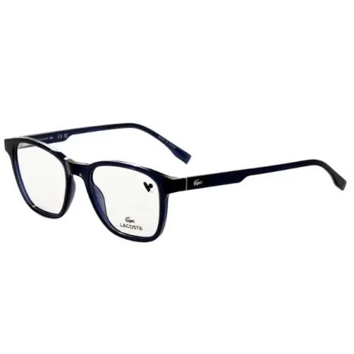 Lacoste L2949 410 Blue Square Men`s Eyeglasses 52-19-14mm