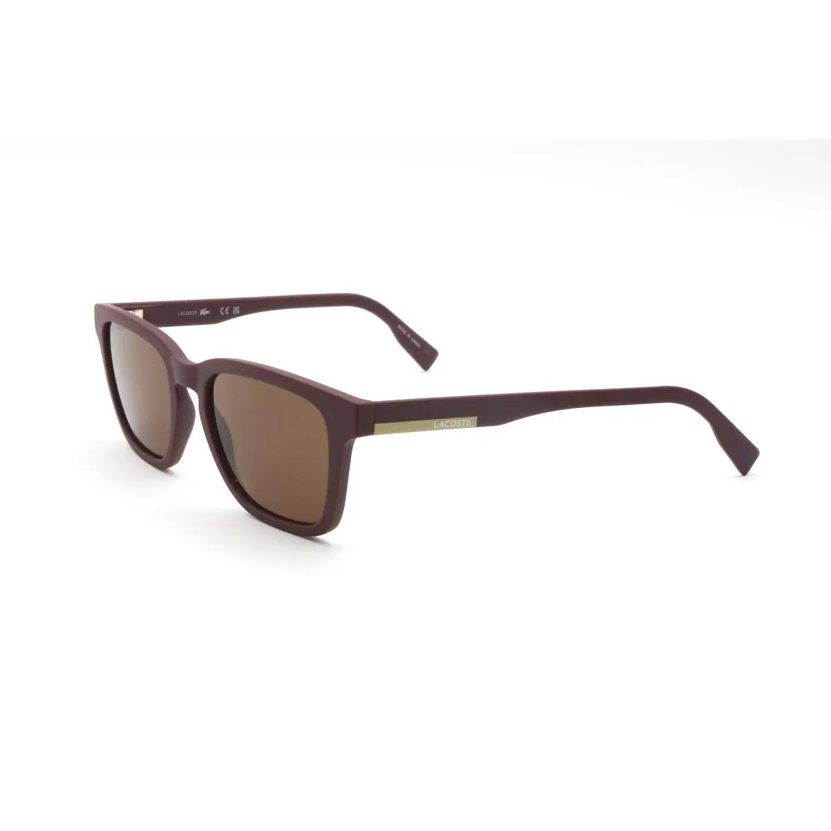 L987s Sunglasses Sun Glasses 603 53mm Men Matte Dark Red by Lacoste