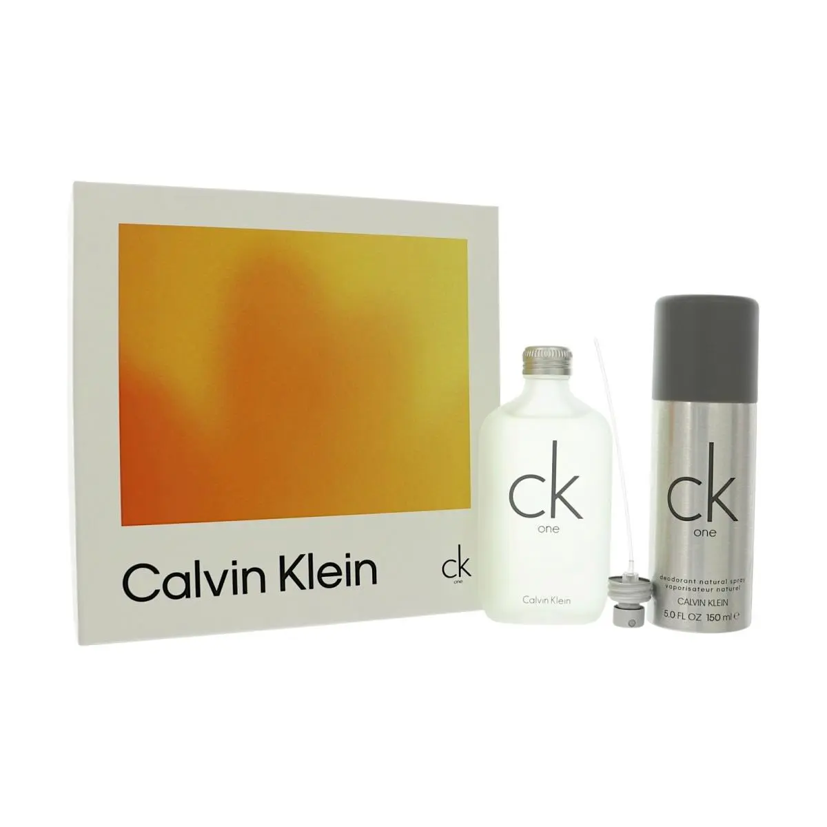 Ck One  Gift Set For Unisex 2 Piece Gift Set For Unisex - 3.4 Oz by Calvin Klein
