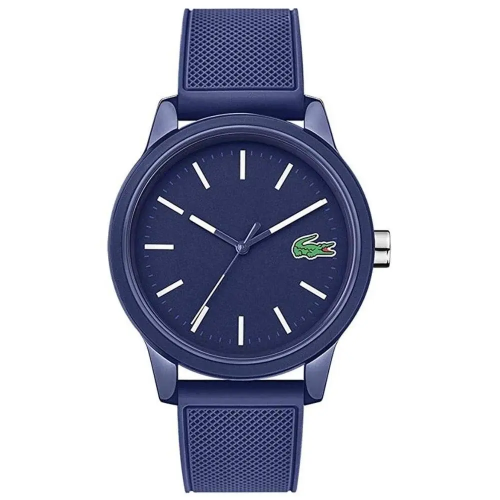 12.12 Men`s Quartz Watch - TR90 Case - 42MM Navy/white by Lacoste