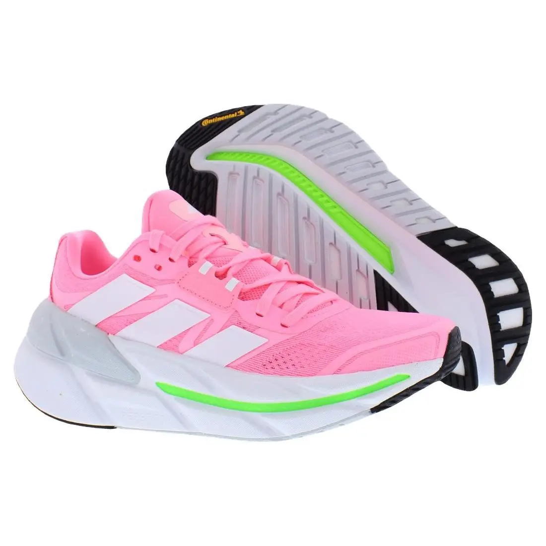 Adidas shoes - Beam Pink/Footwear White/Solar Green, Main: Pink 3