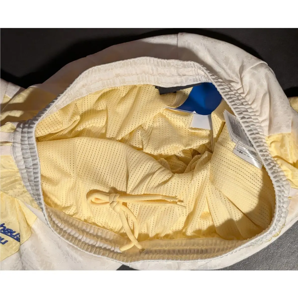 Adidas clothing - white, gold/yellow 8