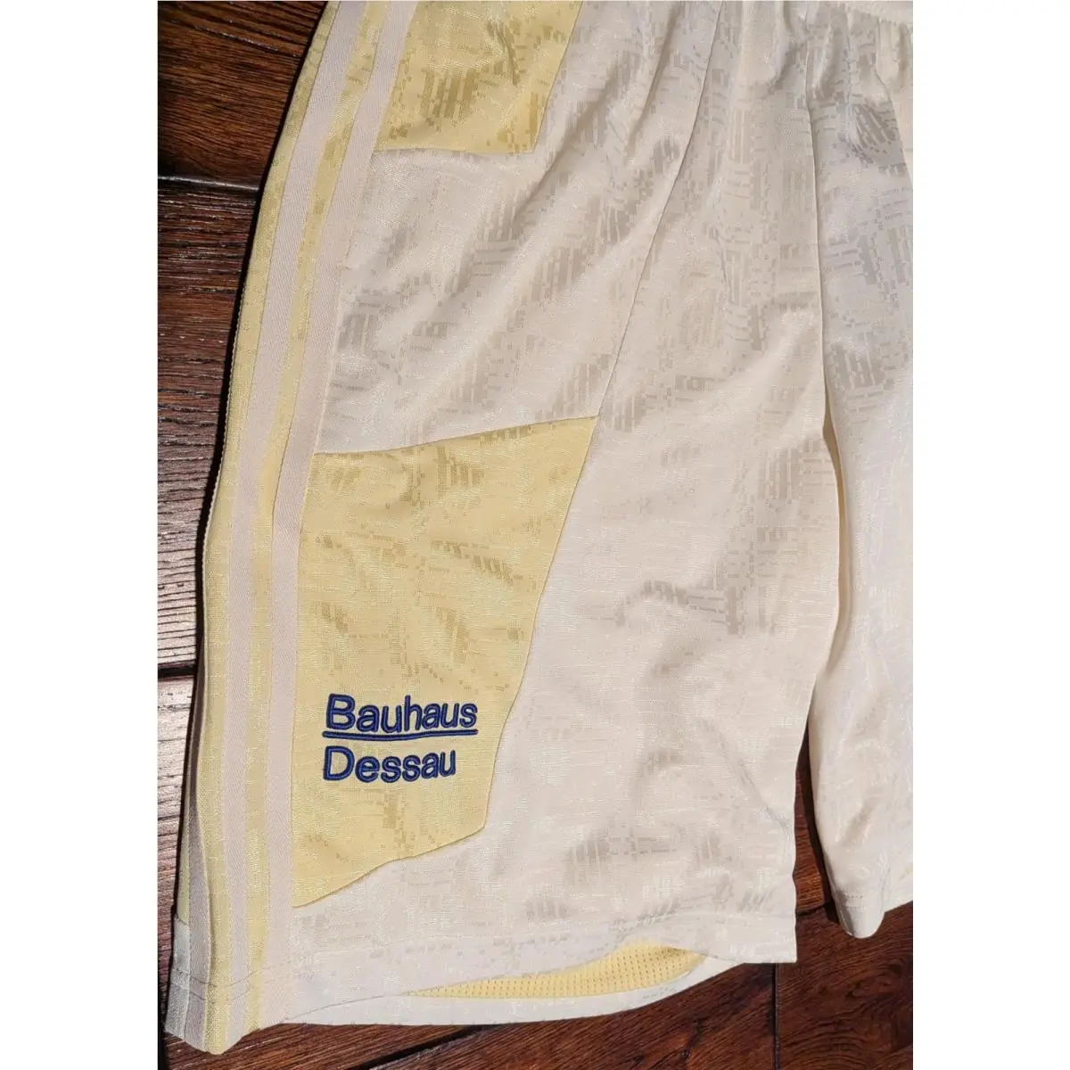 Adidas clothing - white, gold/yellow 3