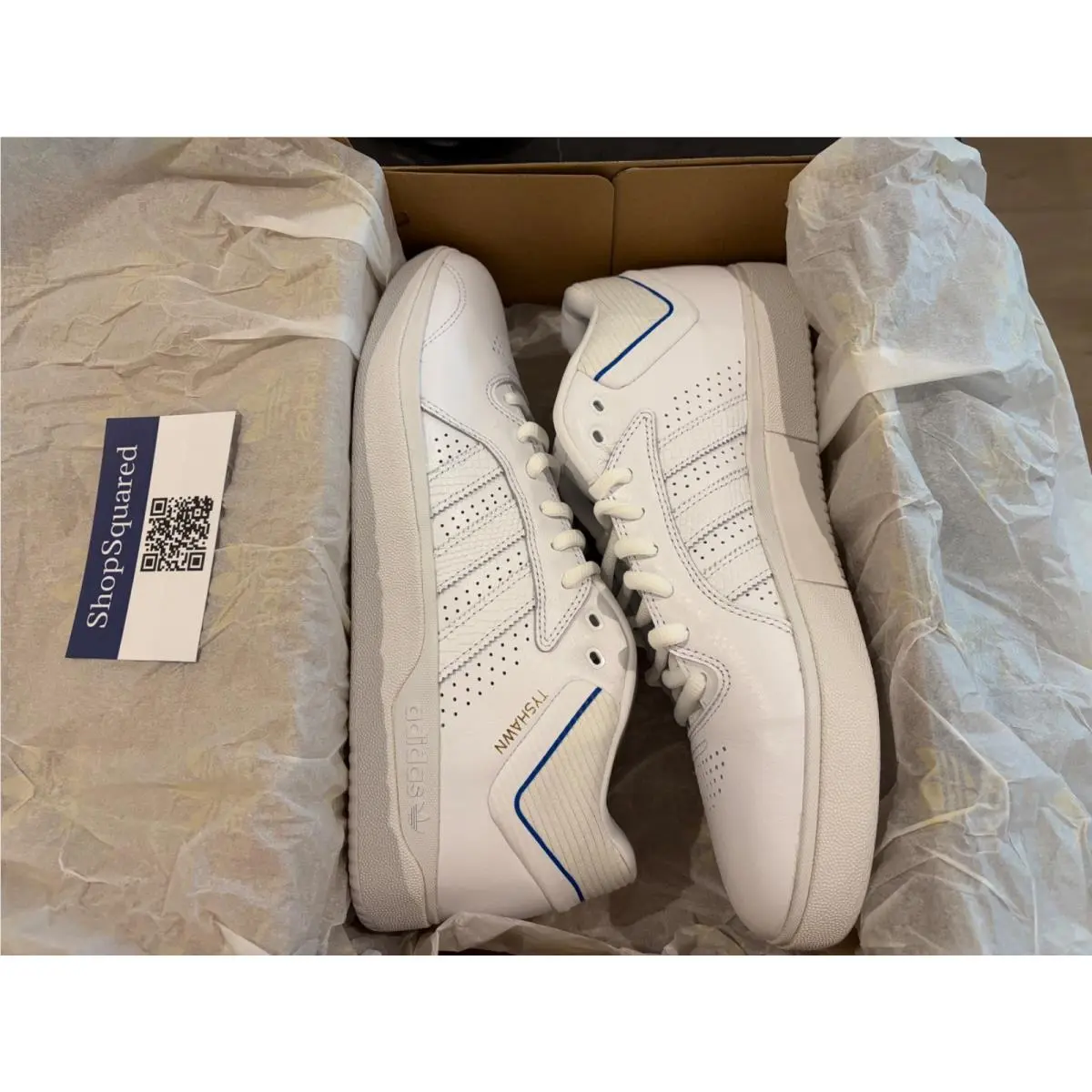 Adidas shoes - adidas Tyshawn - Tyshawn - JI0867 - White (UPC: 197611036358) 7
