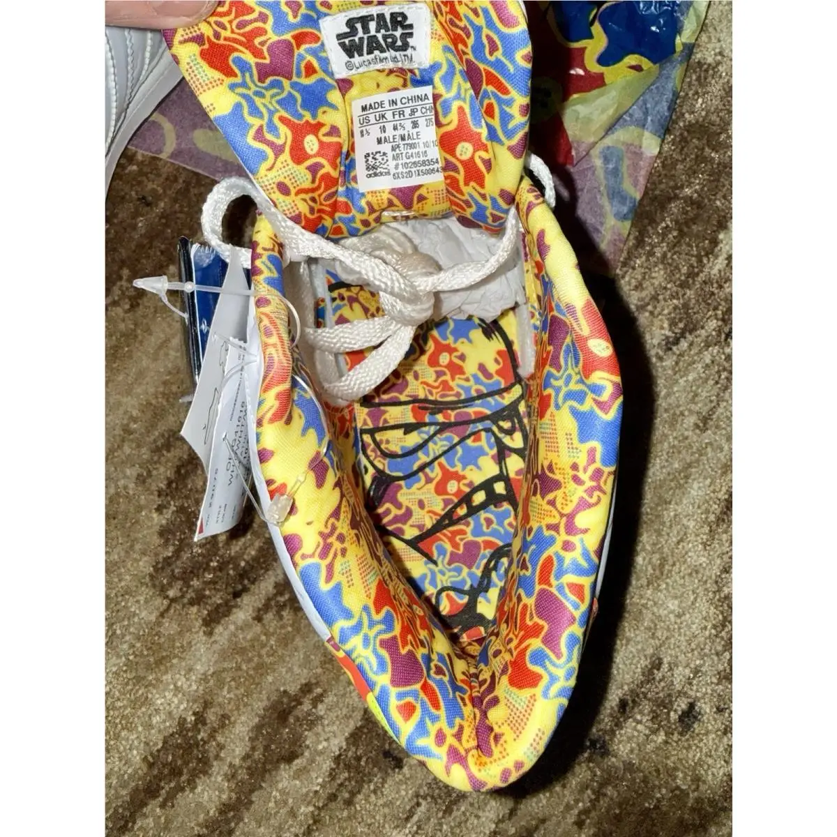 Adidas shoes - Star Wars x adidas Superskate - G41616 - Black 4