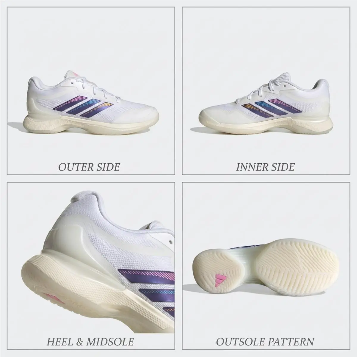 Adidas shoes - ADIDAS AVANCOURT - AVANCOURT - WHITE/COLLEGIATE PURPLE/OFF WHITE 2