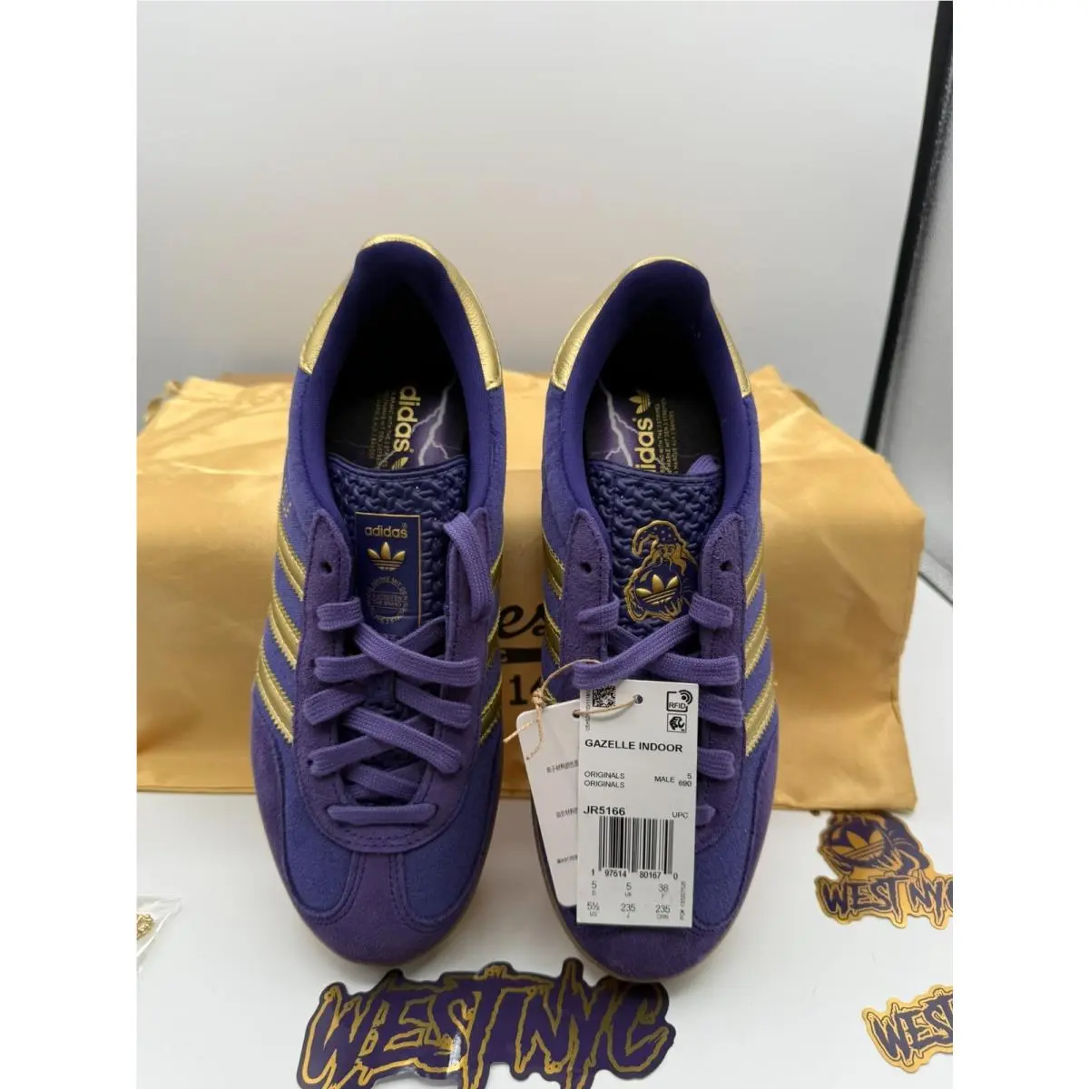 Adidas shoes - adidas Gazelle - Gazelle - JR5166 - Purple 2